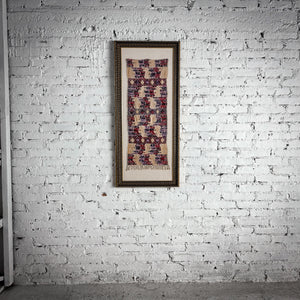 Guatemalan Hand Woven Framed Wall Decor