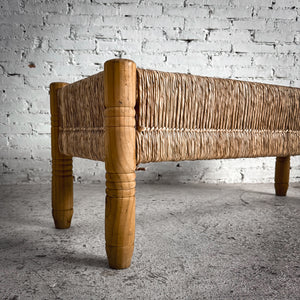 Mexican Rush Seat Bench