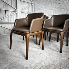 Load image into Gallery viewer, Set of 6 Namuh Leather Oak Dining Chair
