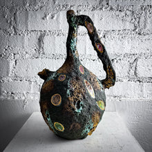 Load image into Gallery viewer, Vintage Italo Casini Brutalist Handmade Volcanic Ceramics
