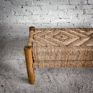 Mexican Rush Seat Bench