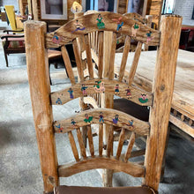 Load image into Gallery viewer, Mexican Weathered Wood Dining Set
