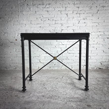 Load image into Gallery viewer, Neoclassical Powder Coat Metal Console
