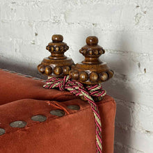 Load image into Gallery viewer, Hacienda Style Velvet Carved Sofa
