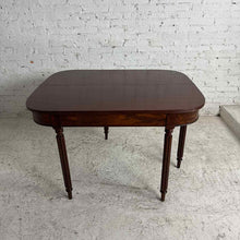 Load image into Gallery viewer, Sheraton Revival Style Mahogany Console and Card Table
