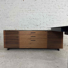 Load image into Gallery viewer, BDI Corridor 6531 Walnut L-Shaped Desk
