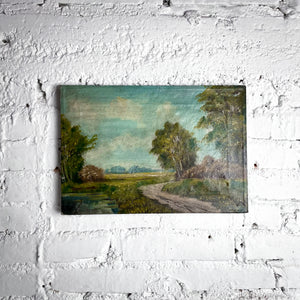 Ivette B. Impressionism Oil Landscape Painting