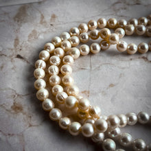 Load image into Gallery viewer, Piedras Contemporary Mexican Pearl Multi-Strand Necklace
