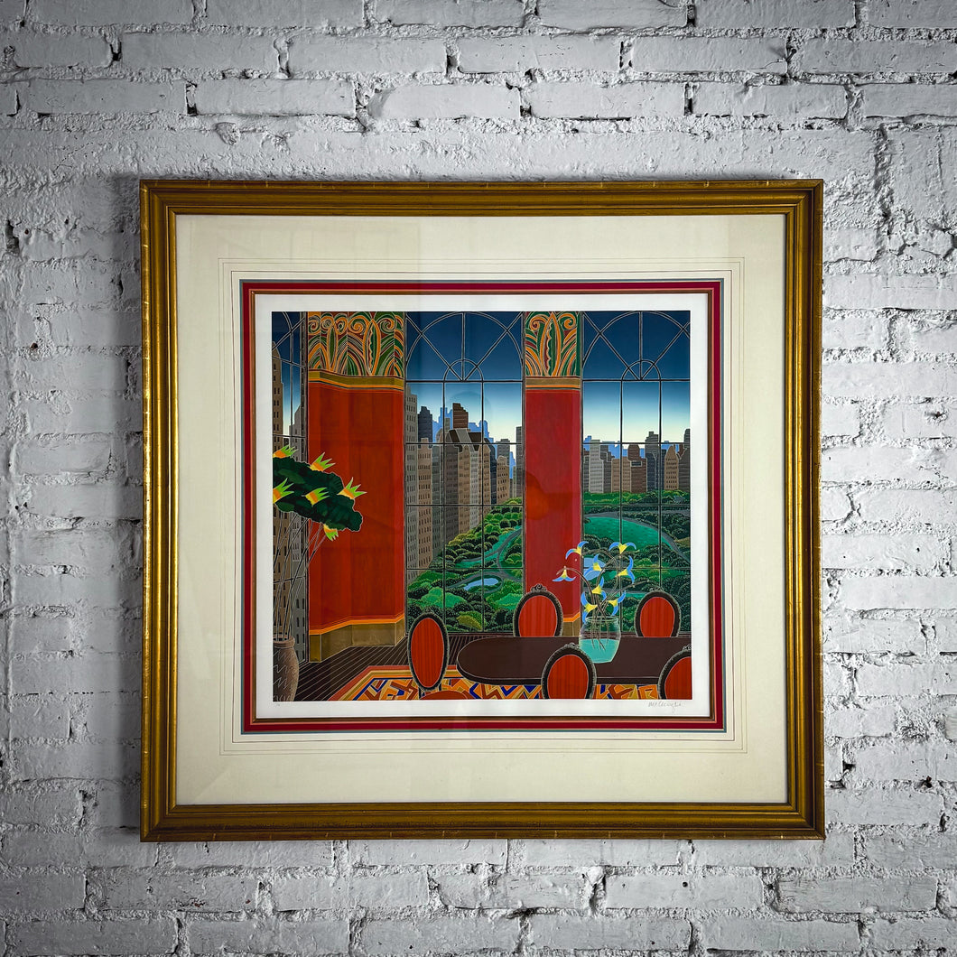 Thomas McNight Modernist Serigraph Print