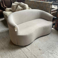 Load image into Gallery viewer, MCM Sculptural Curved Petit Sofa
