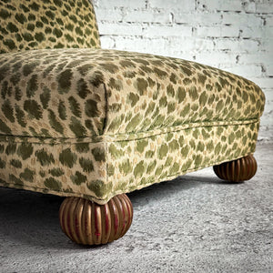 Set of 2 Brunschwig + Fils Slipper Lounge Chair