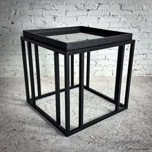 Load image into Gallery viewer, Modernist Mirror Top Accent Table
