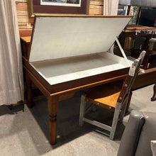 Load image into Gallery viewer, 19th C. Utilitarian Waxed Alder Desk
