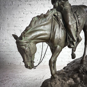 Mehl Lawson Western Bronze Sculpture