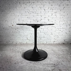 MCM Style Ebonized Oak Dining Table