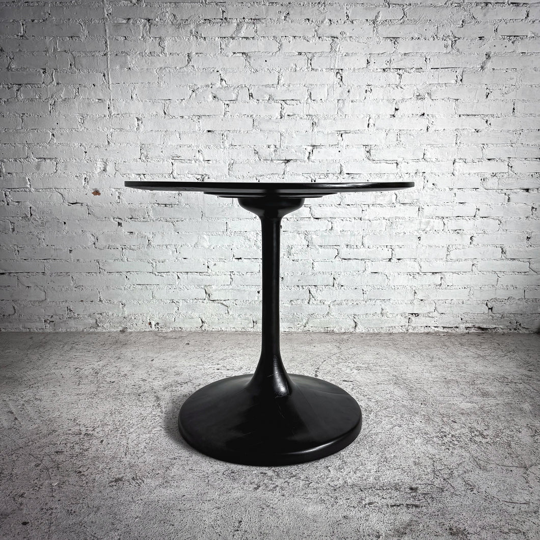 MCM Style Ebonized Oak Dining Table