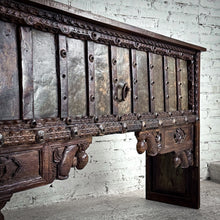 Load image into Gallery viewer, Indian Hand Carved Teak Console
