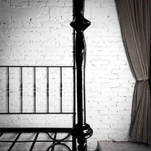 Four Poster Canopy US Queen Iron Bed Frame