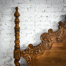 Load image into Gallery viewer, Evos Spanish Colonial King Mahogany Headboard
