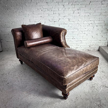 Load image into Gallery viewer, Transitional Leather Chaise
