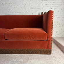 Load image into Gallery viewer, Hacienda Style Velvet Carved Sofa
