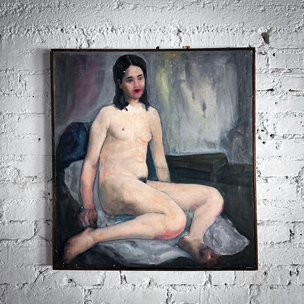 Early 20th C. Realism Oil Painting