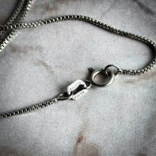 Load image into Gallery viewer, Vintage Art Deco Sterling Silver Pink Sapphire Necklace
