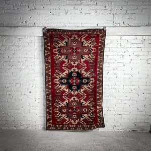 Kazak Wool Accent Turkish Knotted Rug