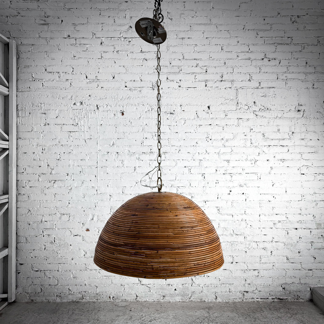 Four Hands Grimes Rattan Pendant Light