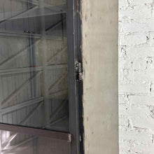 Load image into Gallery viewer, Industrial Gunmetal Steel Glass Vitrine
