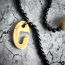 Load image into Gallery viewer, Vintage Artisan Tribal Tagua Nut Multi-Strand Necklace
