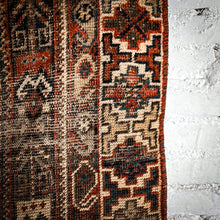 Load image into Gallery viewer, 17th Century Qashqai Wool Area Persian Knotted Rug
