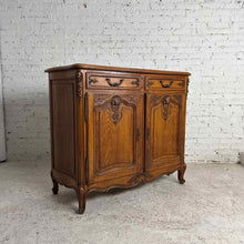 Load image into Gallery viewer, French Provincial Louis XV Style Oak Buffet
