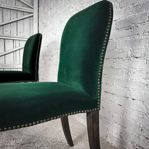Set of 4 OKA Stafford Velvet Dining Chair