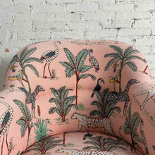 Load image into Gallery viewer, Rachel Zoe Inspired Pink Safari Club Chair
