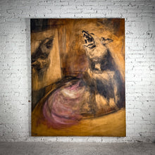 Load image into Gallery viewer, Margaret Dawit Figurative Abstract Oil Canvas Painting
