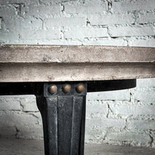 Load image into Gallery viewer, Neoclassical Natural Concrete Garden Table
