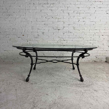 Load image into Gallery viewer, Spanish Scroll Wrought Iron Coffee Table
