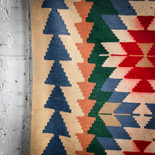 Load image into Gallery viewer, Kilim Wool Accent Turkish Flatweave Rug
