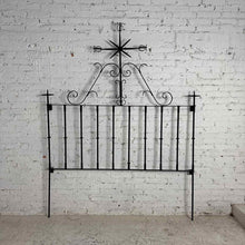 Load image into Gallery viewer, Queen-Size Star Iron Headboard
