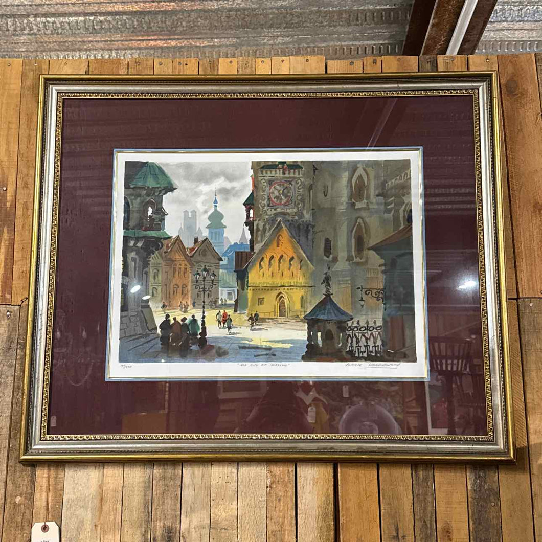 20th Century Anatole Krasnyansky Modernist Art