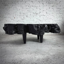 Load image into Gallery viewer, Dark Bon Shou Sugi Ban Cocktail Table
