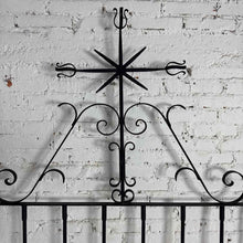Load image into Gallery viewer, Queen-Size Star Iron Headboard
