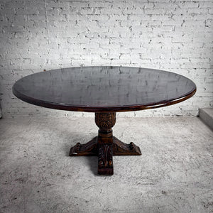 Evos W-77 Pedestal Alder Dining Table