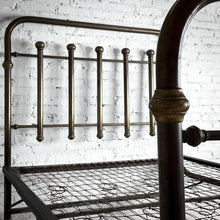 Load image into Gallery viewer, Early 20th Century Traditional Full Double Brass Bed
