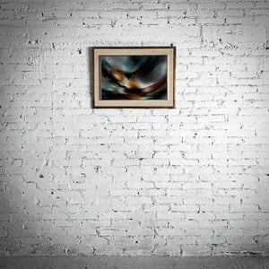 Leonardo Nierman Abstract Expressionist Acrylic On Masonite Painting