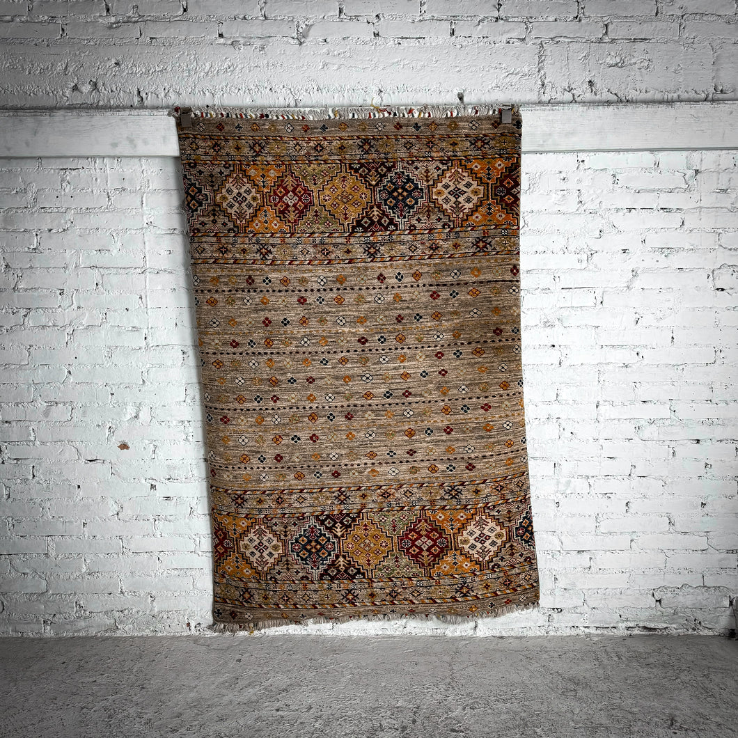 Rug Source Kazak Wool Area Pakistan Knotted Rug