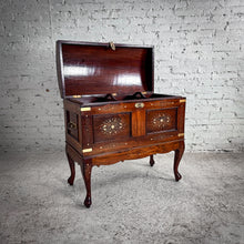 Load image into Gallery viewer, Camel Back Chinese Inlay Hardwood Stand Trunk
