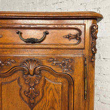 Load image into Gallery viewer, French Provincial Louis XV Style Oak Buffet
