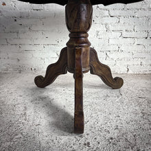 Load image into Gallery viewer, Antique Rococo Revival Walnut Pedestal Table
